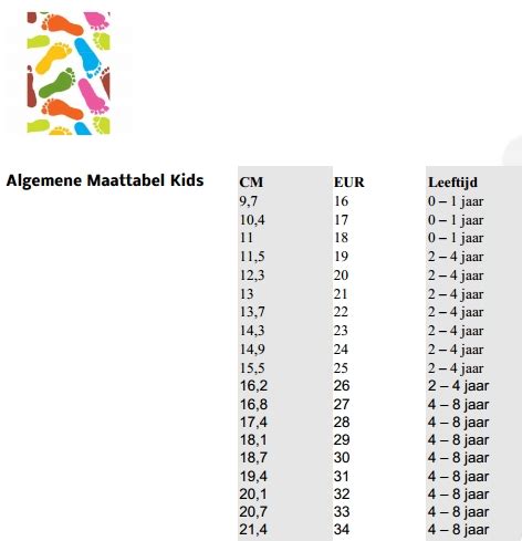 dior schoenen kindermaat|Maattabel kinderschoenen .